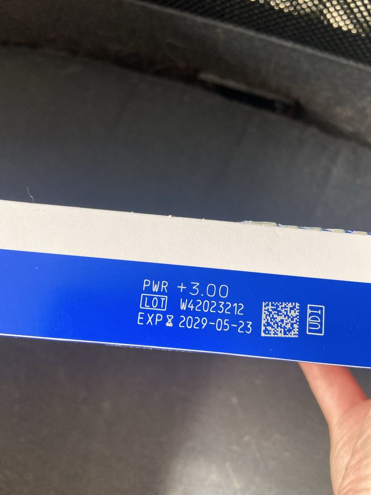 Soczewki jednodniowe +3,00 Bausch&Lomb