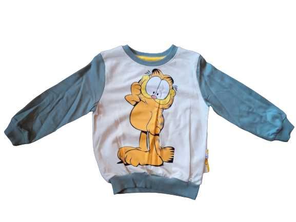 Dres Garfield bluza spodnie rozm.110 (4-5 lat)