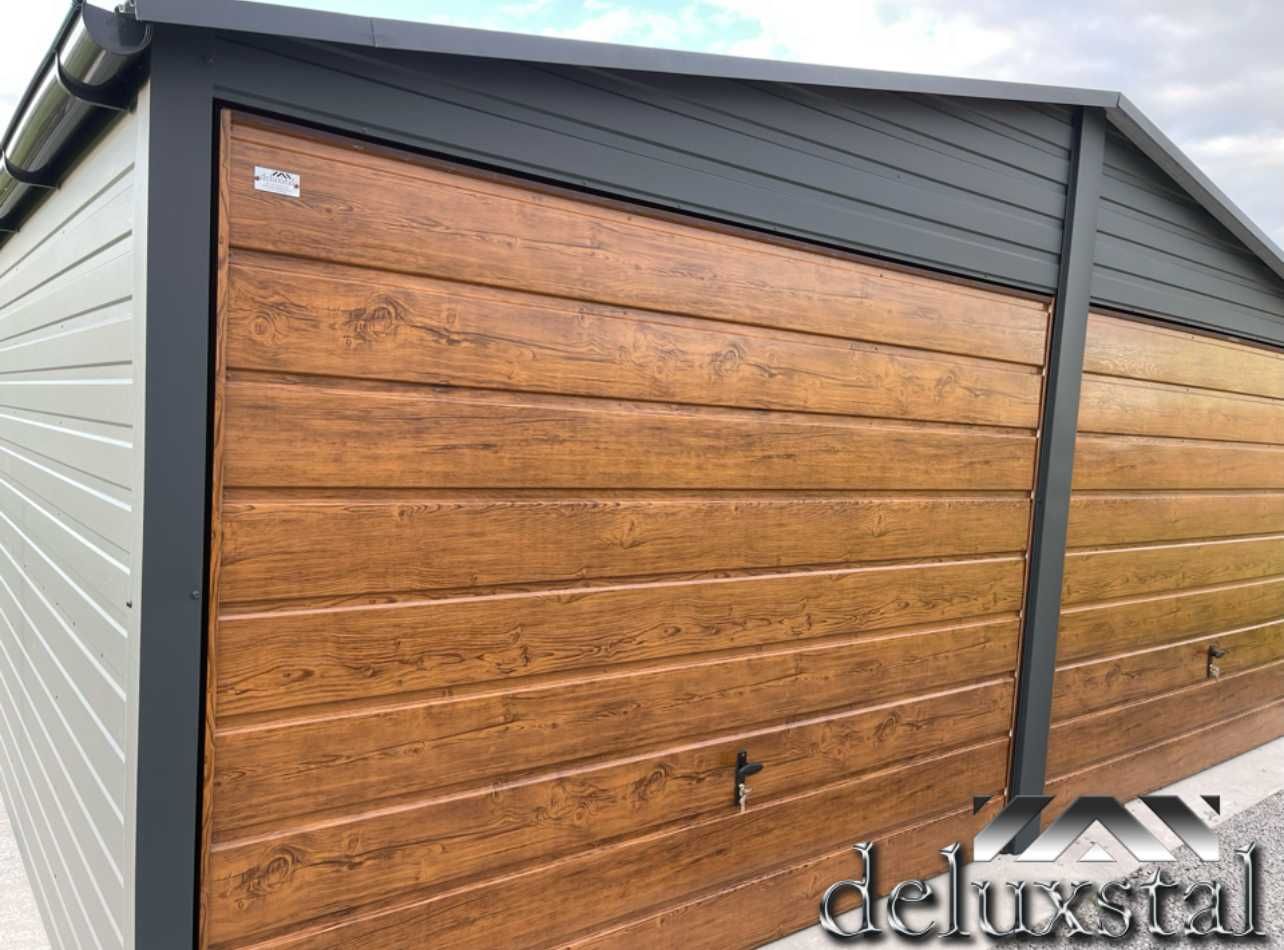 Garaze blaszane garaz PREMIUM 6x5.80 PROFIL ZAMKNIETY