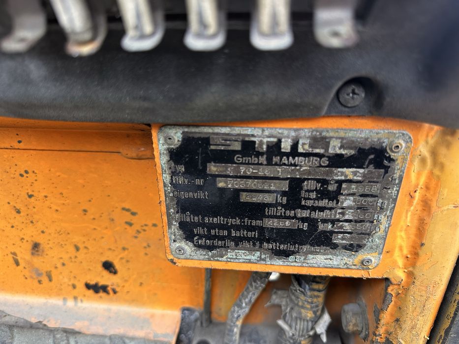 Sprzedam wózek widłowy STILL