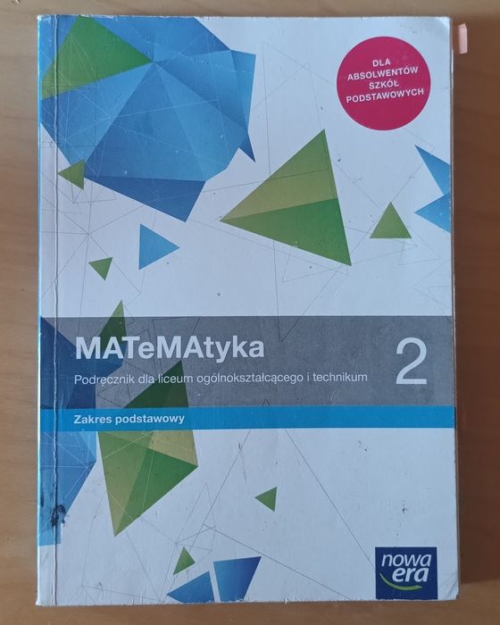 Matematyka 2, nowa era, zakres podstawowy