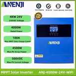 Гібридний інвертор Anenji 4кВт Wi-Fi ANENJI ANJ-4000W-24V