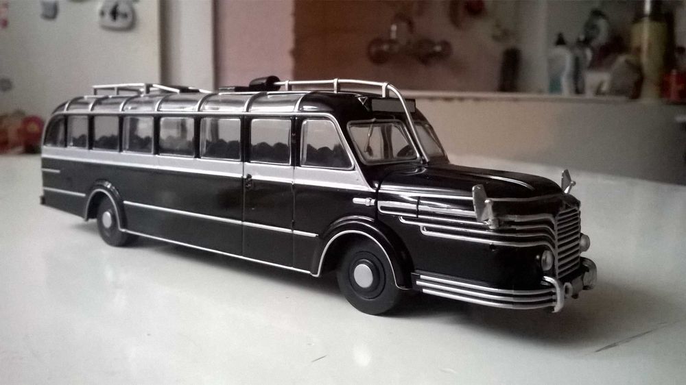 KRUPP Hubertia Titan 080; model autobusu; skala 1:72; seria DeAgostini