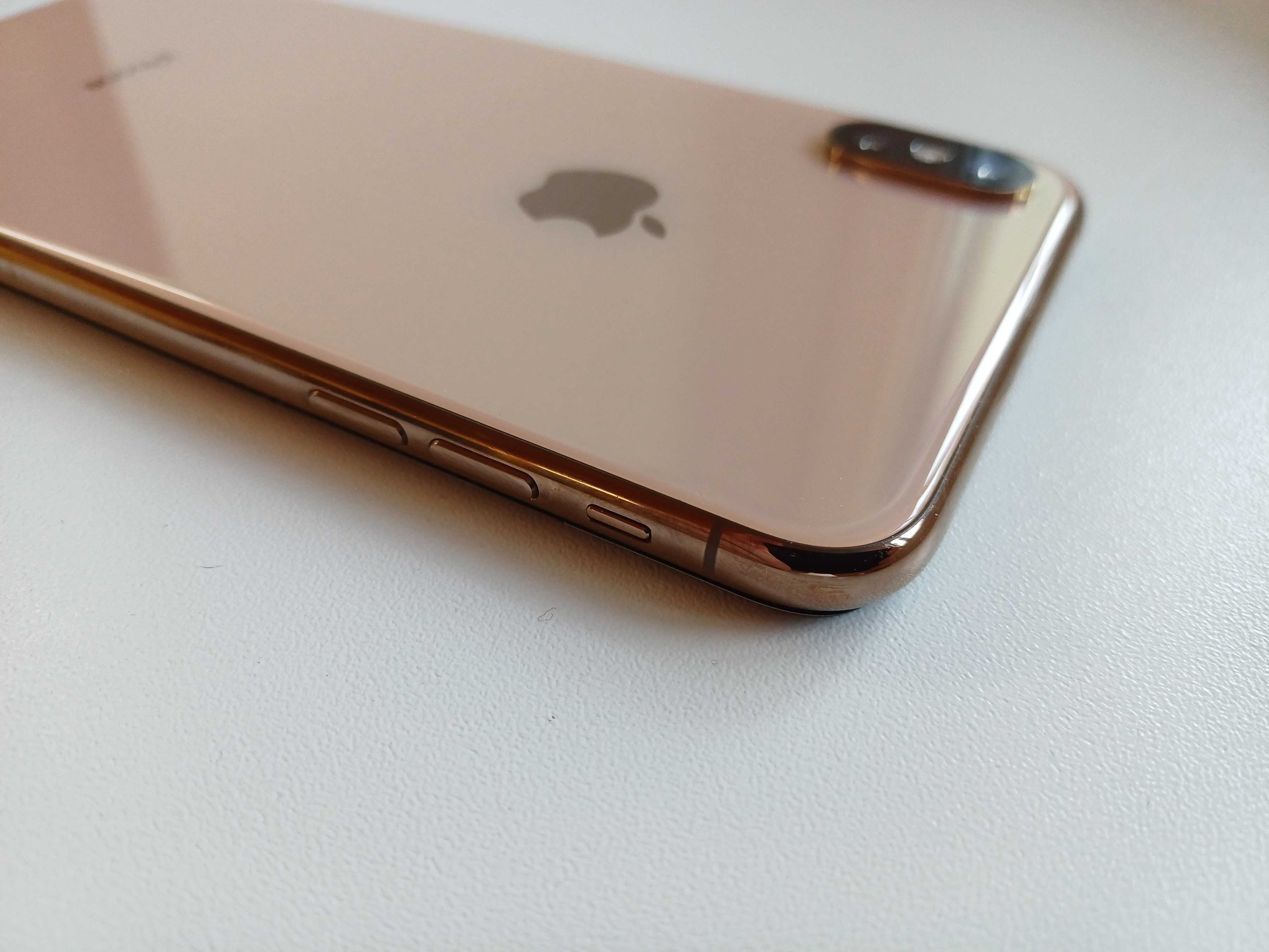 Iphone XS Max Dual Sim Gold Neverlock состояние музей, акб 87%