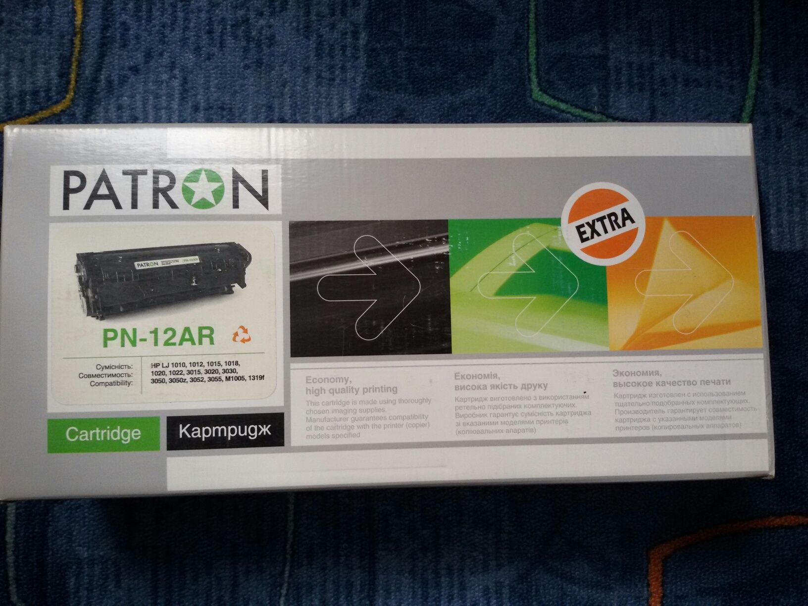 Картридж оригинал Patron HP LJ Q2612A Extra PN-12AR