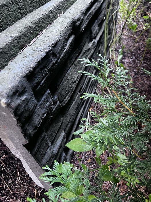 Plot betonowy /przesla imitacja kamienia