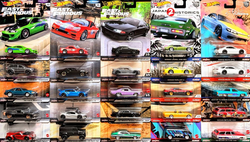 ОНОВЛЕННЯ Hot Wheels Premium (250-1600 грн)
