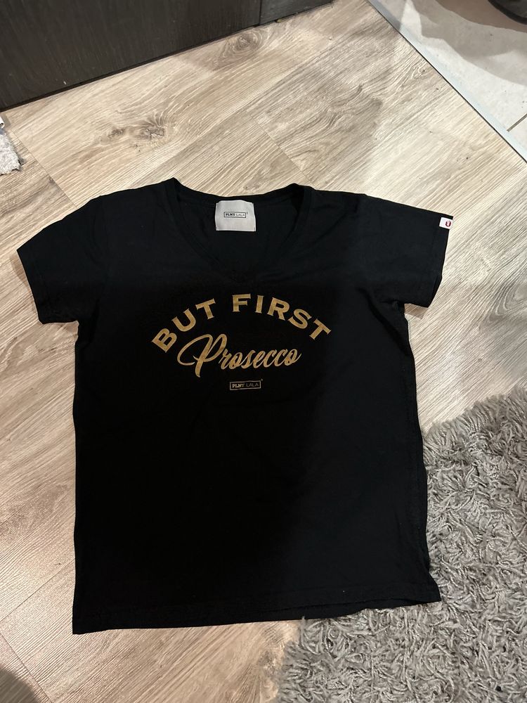 Plny lala koszulka tshirt but first prosecco