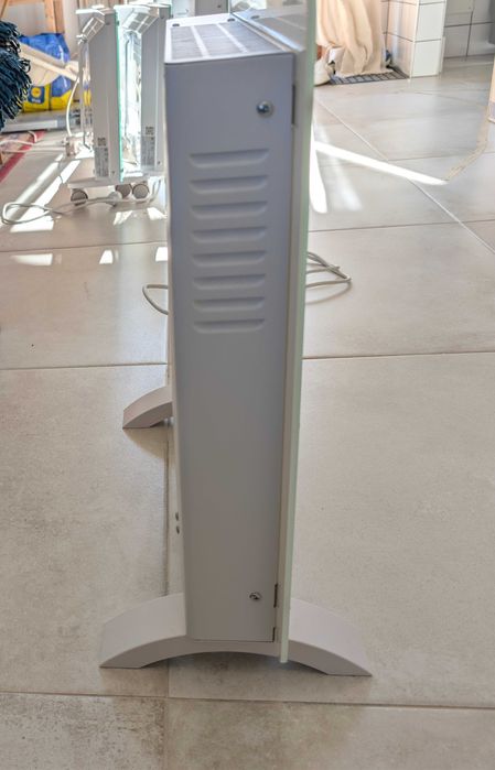 Klarstein Norderney Aquecedor convector, 1000 W, branco