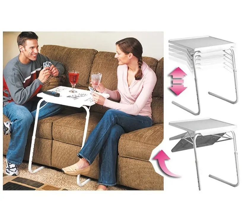 Стол прикроватний, розкладний.