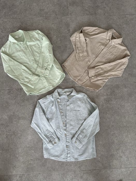 Сорочки H&M для хлопчика 6-7 р