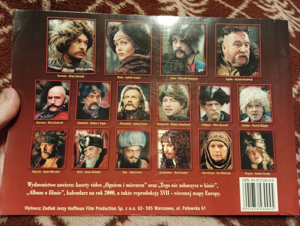 Ogniem i Mieczem album filmowy.
