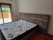 Cama nova com leds e colchão novo