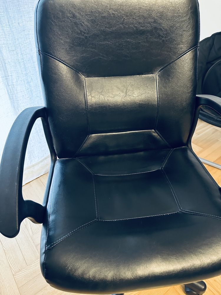 Fotel obrotowy ikea - nowa tapicerka!