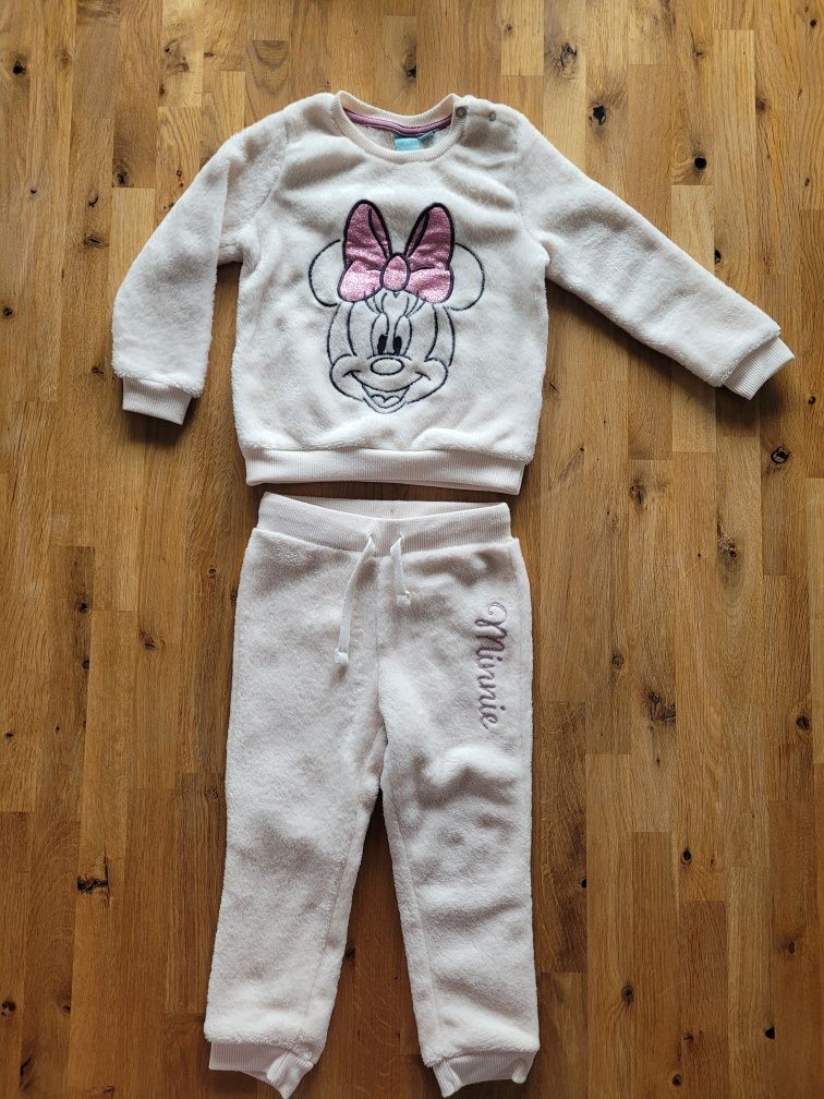 Zestaw komplet 2w1 dres bluza z długim rękawem spodnie rozmiar 86/92