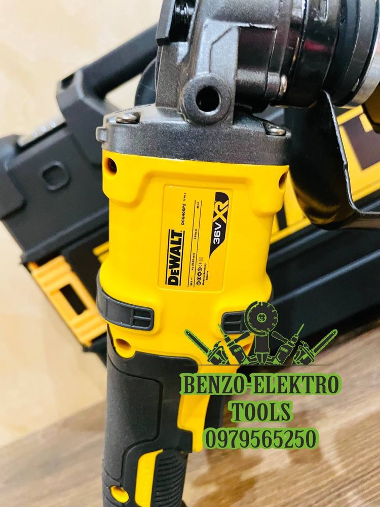 DeWALT Чеська Болгарка Гайковерт 2в1 36V5A  Aкумуляторний набор