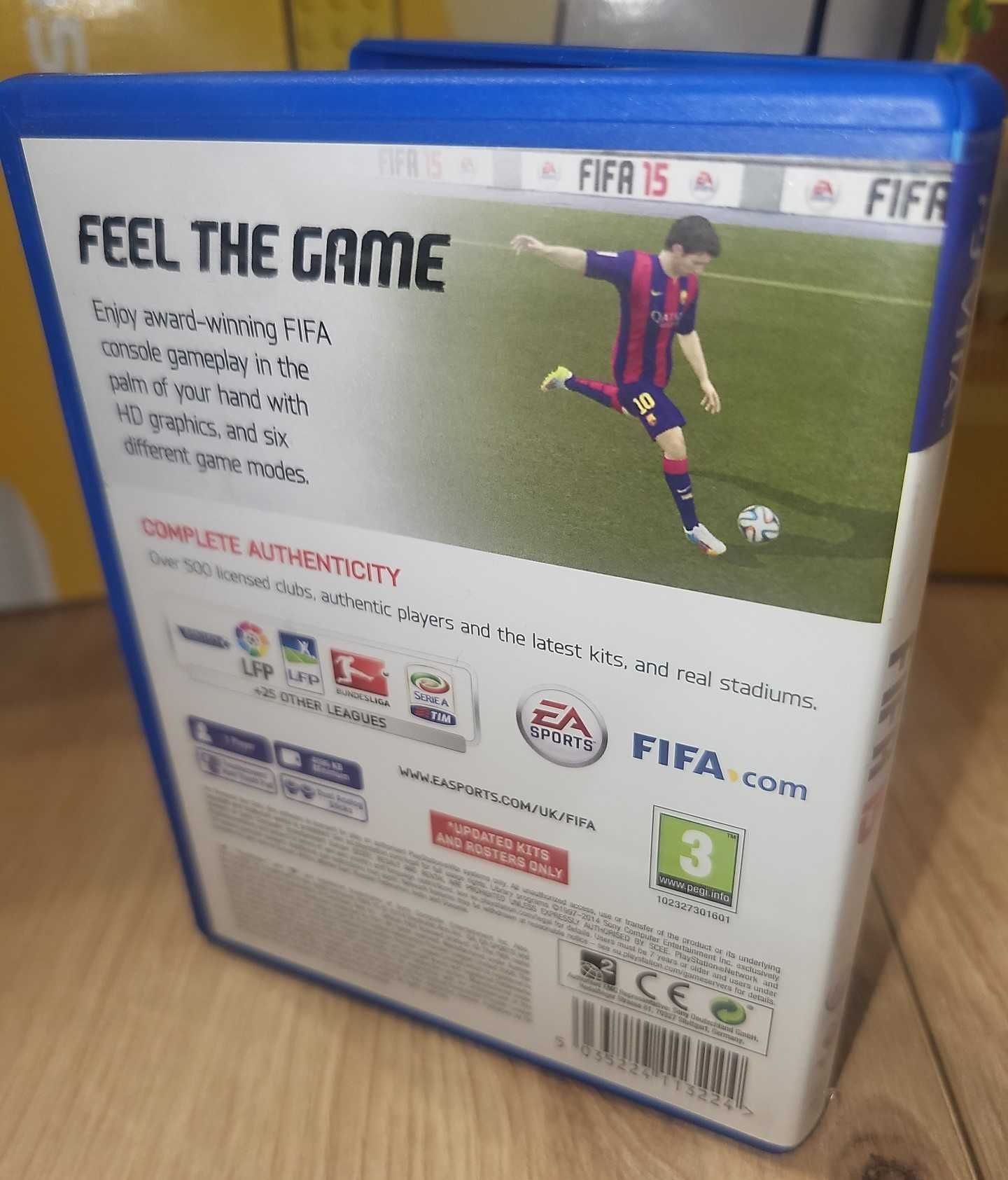 Gra FIFA 15 2015 - Playstation PS VITA - Komplet