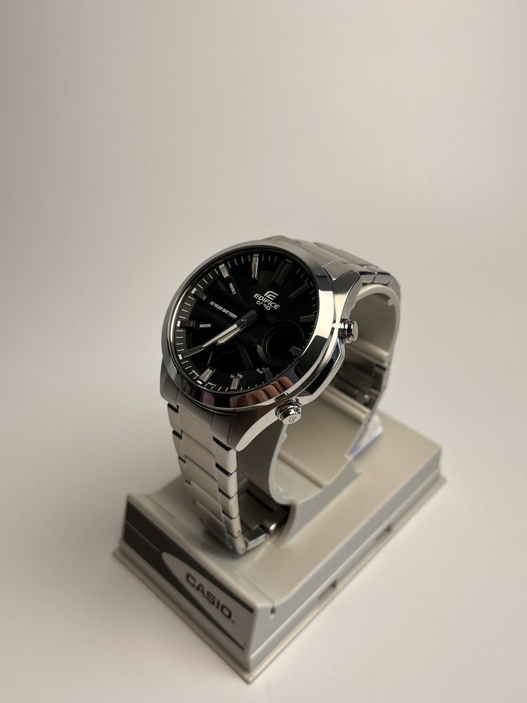 Класичний годинник Casio efv-c120d, касіо едіфайс, касио Ø49.5мм