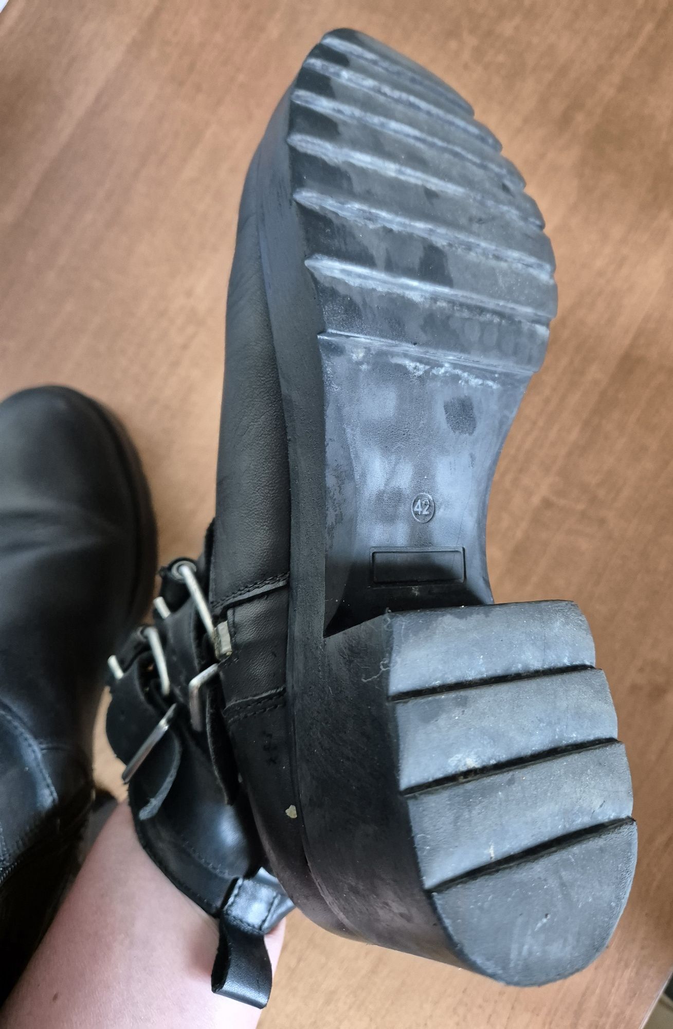 Buty motocyklowe ZIGN damskie skóra roz. 42