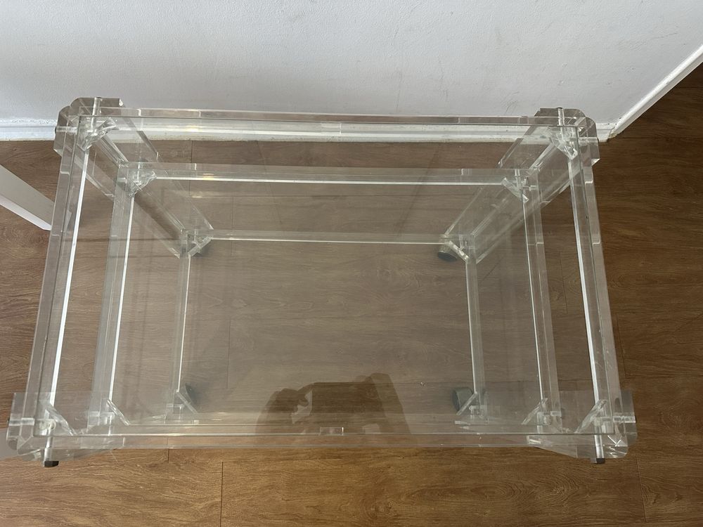 Mesa de vidro para sala