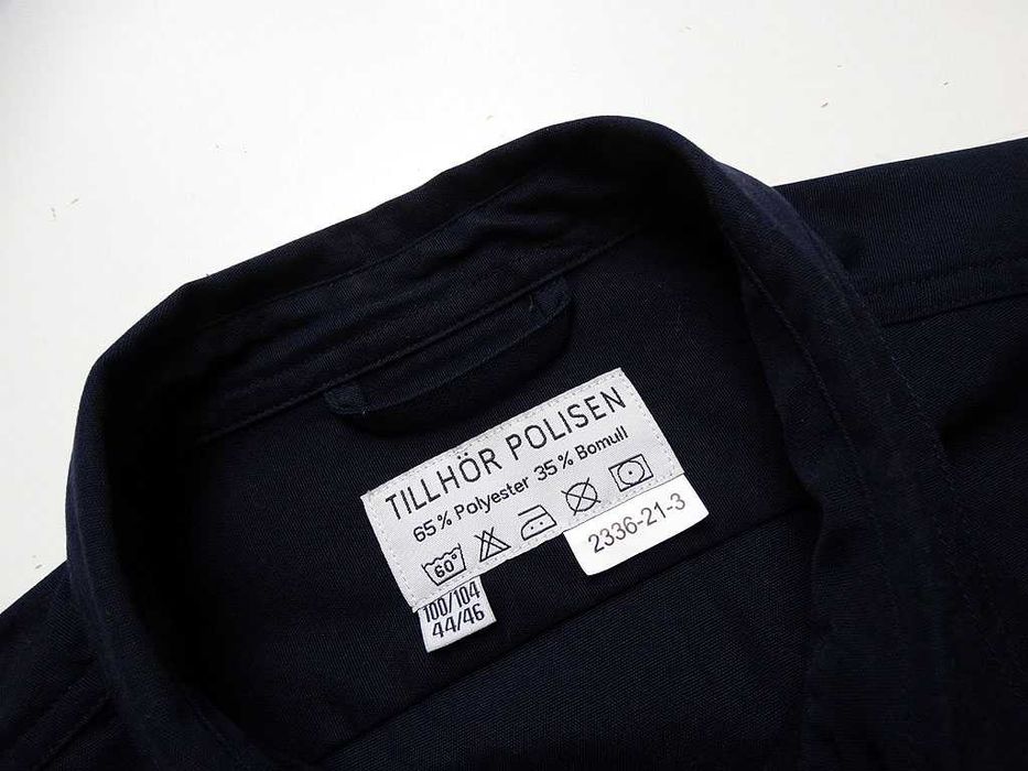 Szwecja Policja Polis Naszywka Koszula Szwedzka Męska Policyjna 44/46