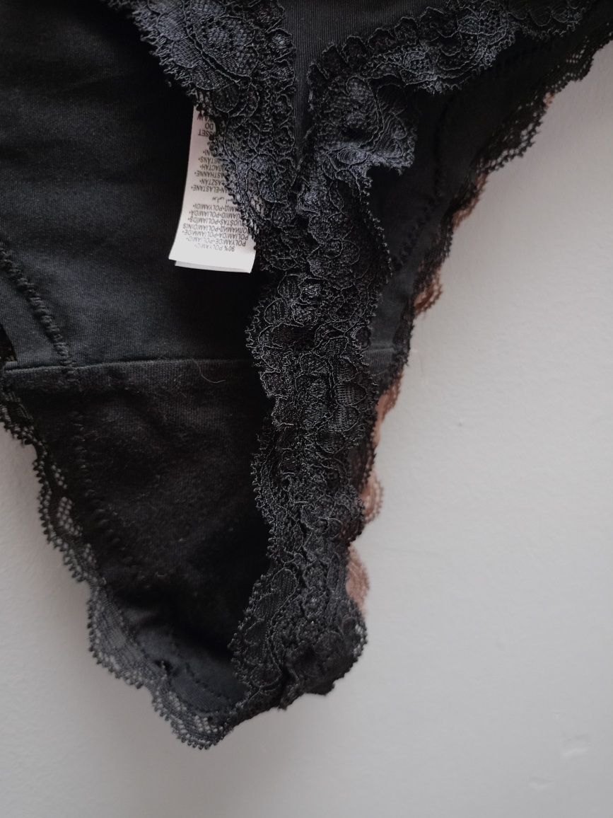 Sexsowne stringi 3 pack nowe Censored roz XL