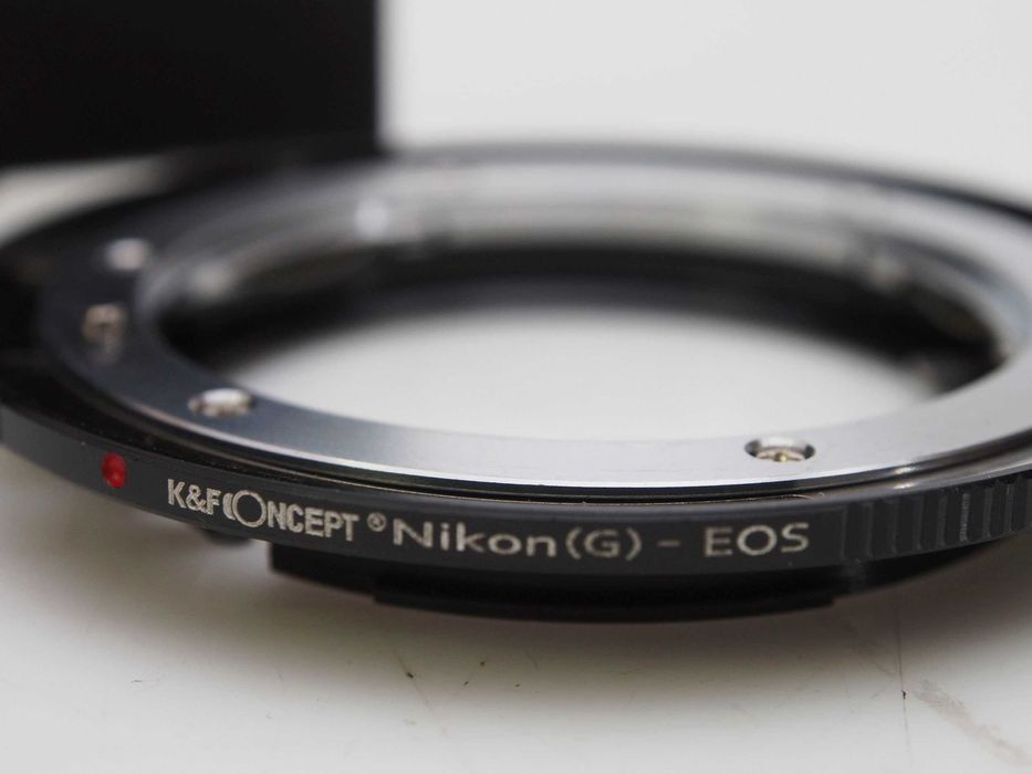 Adaptador Nikon G para Canon EOS marca K&F Concept
