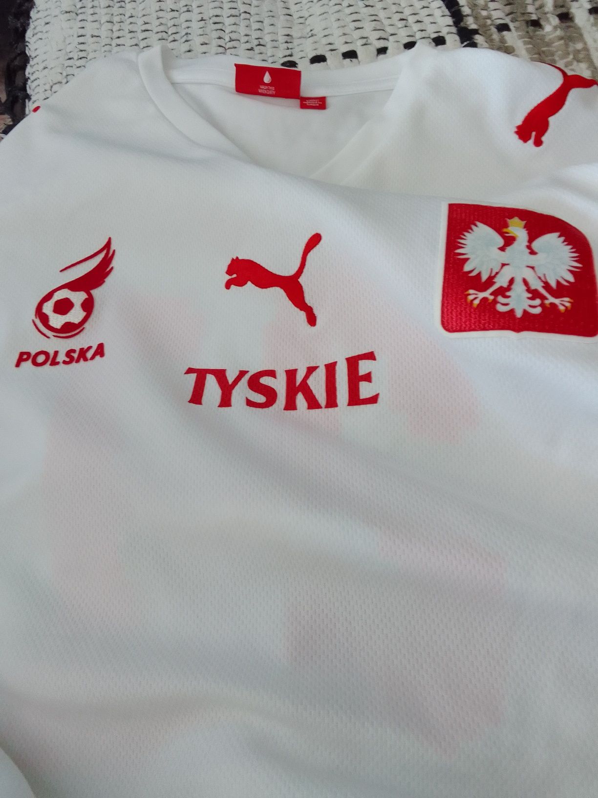 Koszulka kolekcjonerska reprezentacji polski,tyskie.