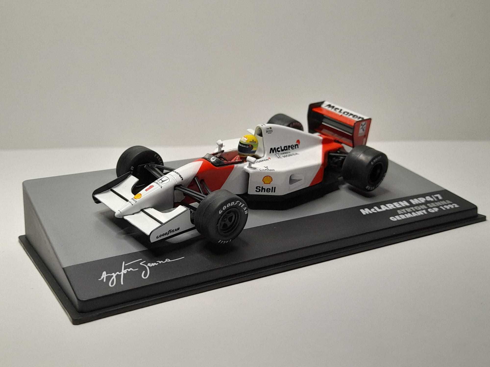 Miniaturas F1 Ayrton Senna