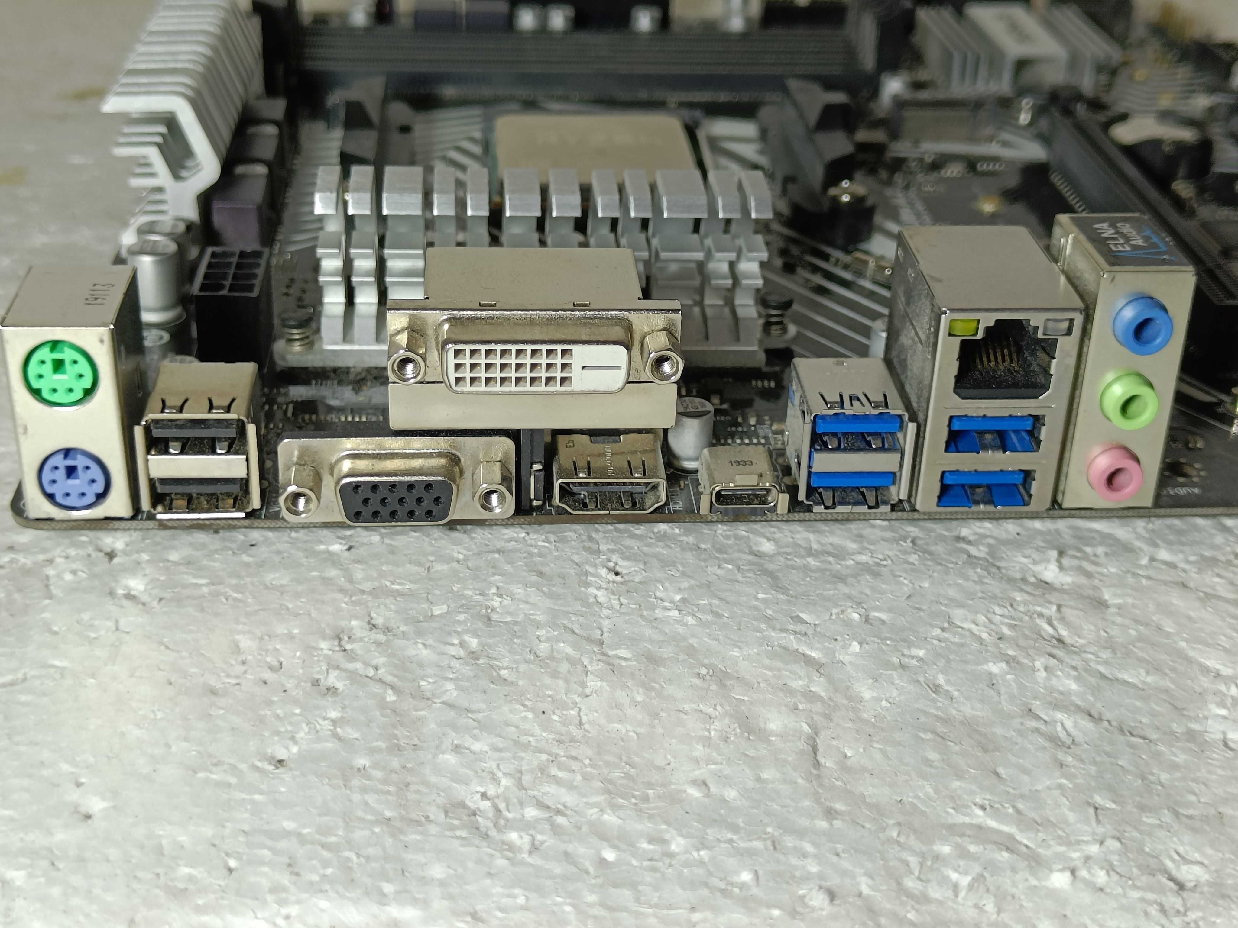 КОМПЛЕКТ Материнка AsRock A320M Pro4 + процесор AMD Ryzen 5 1600X sAM4