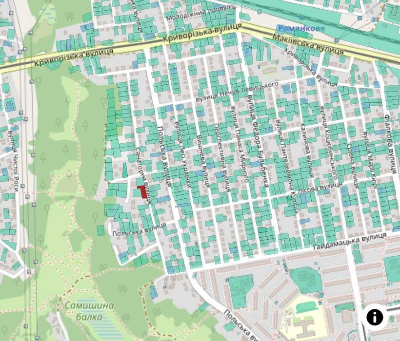 ПРОДАЖ земельної ділянки (р-н Романкове/Черемушки)