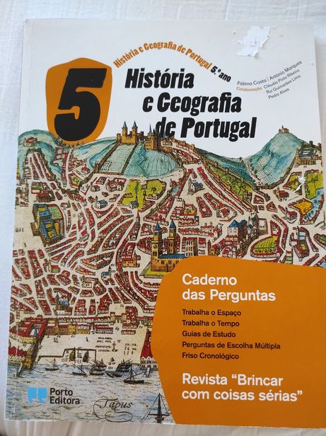 HGP 5° ano história e geografia de Portugal caderno atividades brincar