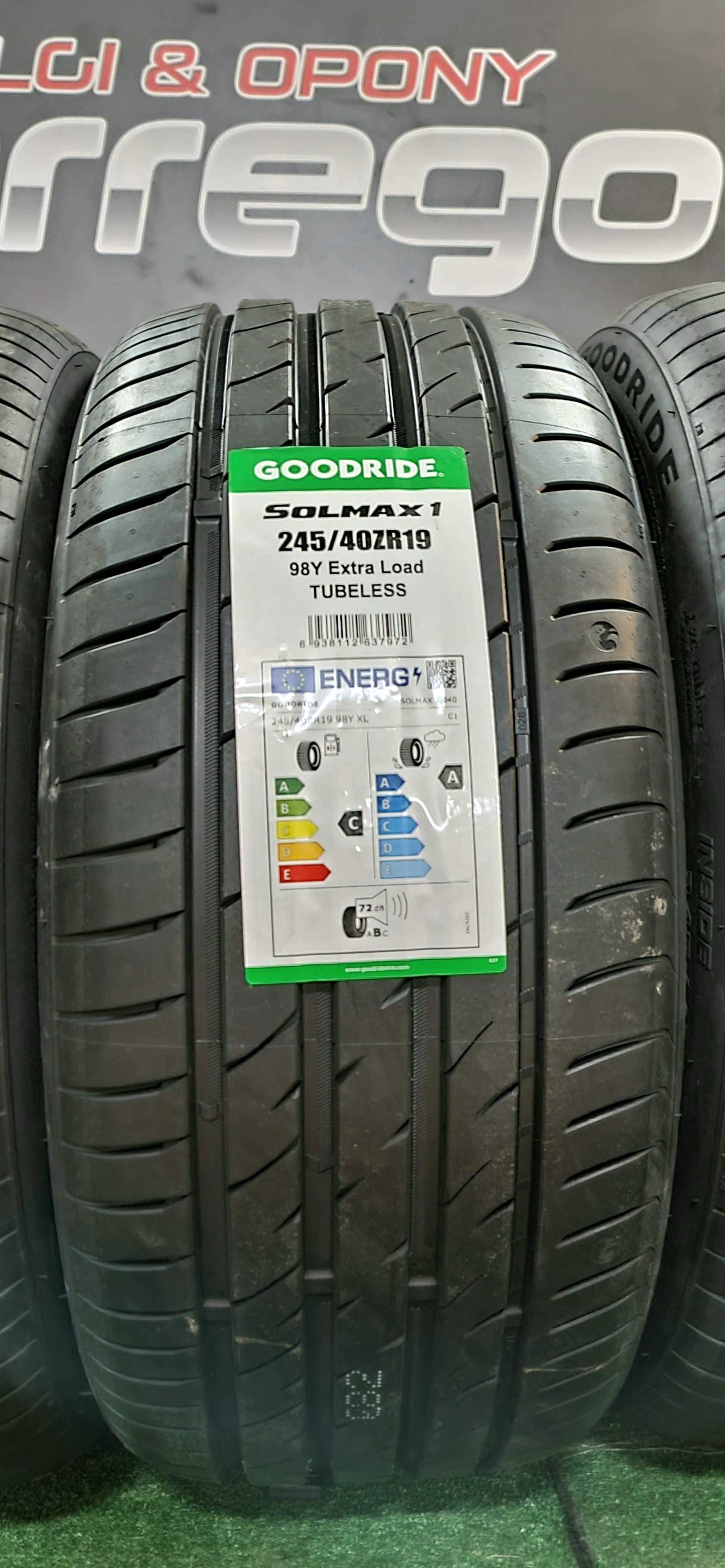 NOWE OPONY Goodride Solmax 1 - 245-40/R19