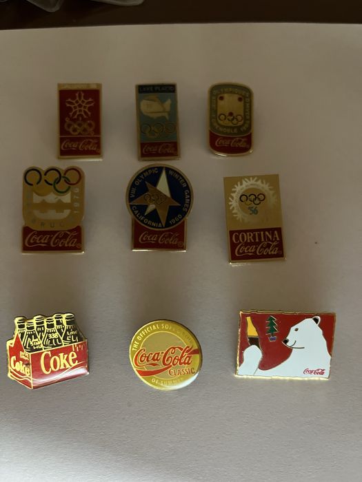 Значки Coca cola вінтажні