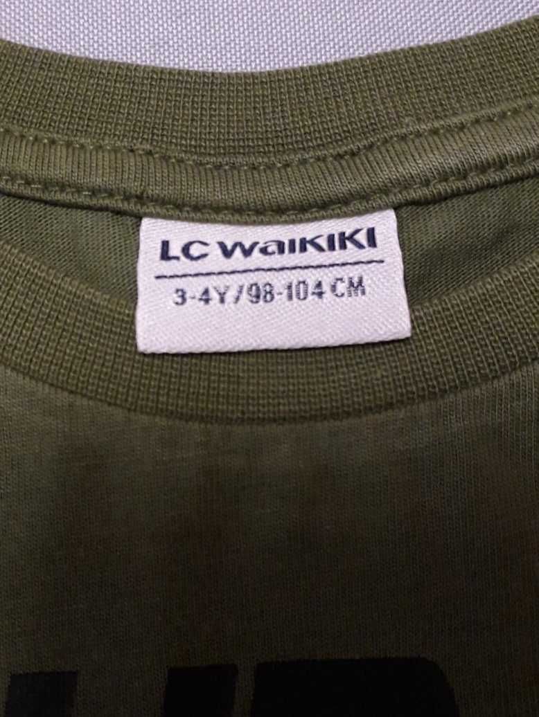 Футболка для мальчика на рост 104-110 см LC Waikiki отличное состояние
