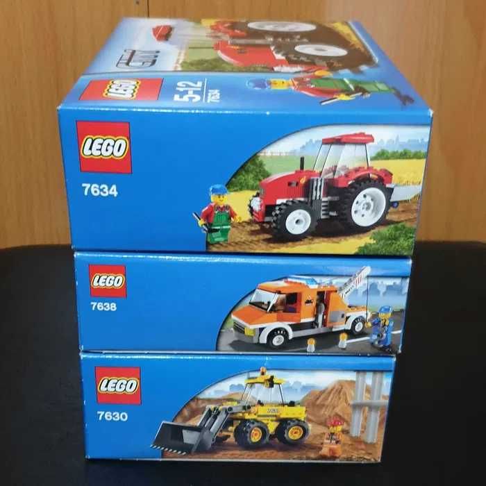 LEGO City 7638 Pomoc Drogowa + Figurka UNIKAT z 2009 roku NOWE