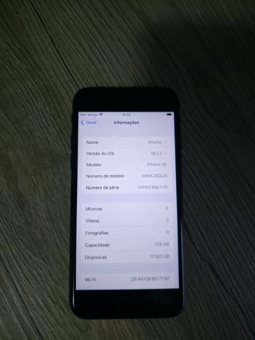 iPhone SE 3 geração de 2022