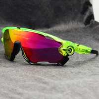 Очки велосипедные  Oakley Jawbreaker  Polarized 4 линзы