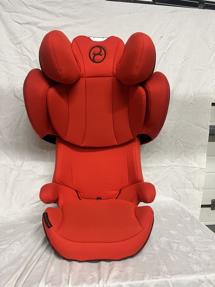 Fotelik samochodowy Cybex solution Z fix 15-36 kg czerwony