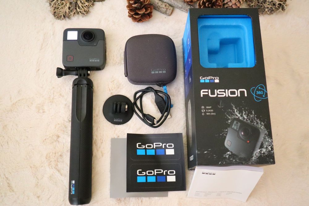 RESERVADO - GoPro Fusion 360 + Acessórios