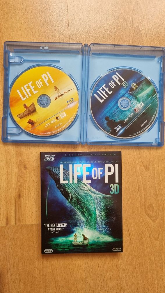 Film Blu Ray Life of PI 3D