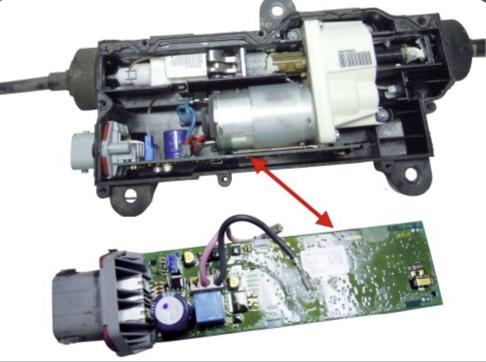 Ремонт Блок Ручніка EMF BMW x5 e70, x6 e71, F01, F07, F15