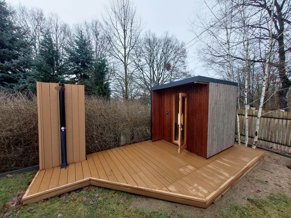 Sauna ogrodowa i mobilna