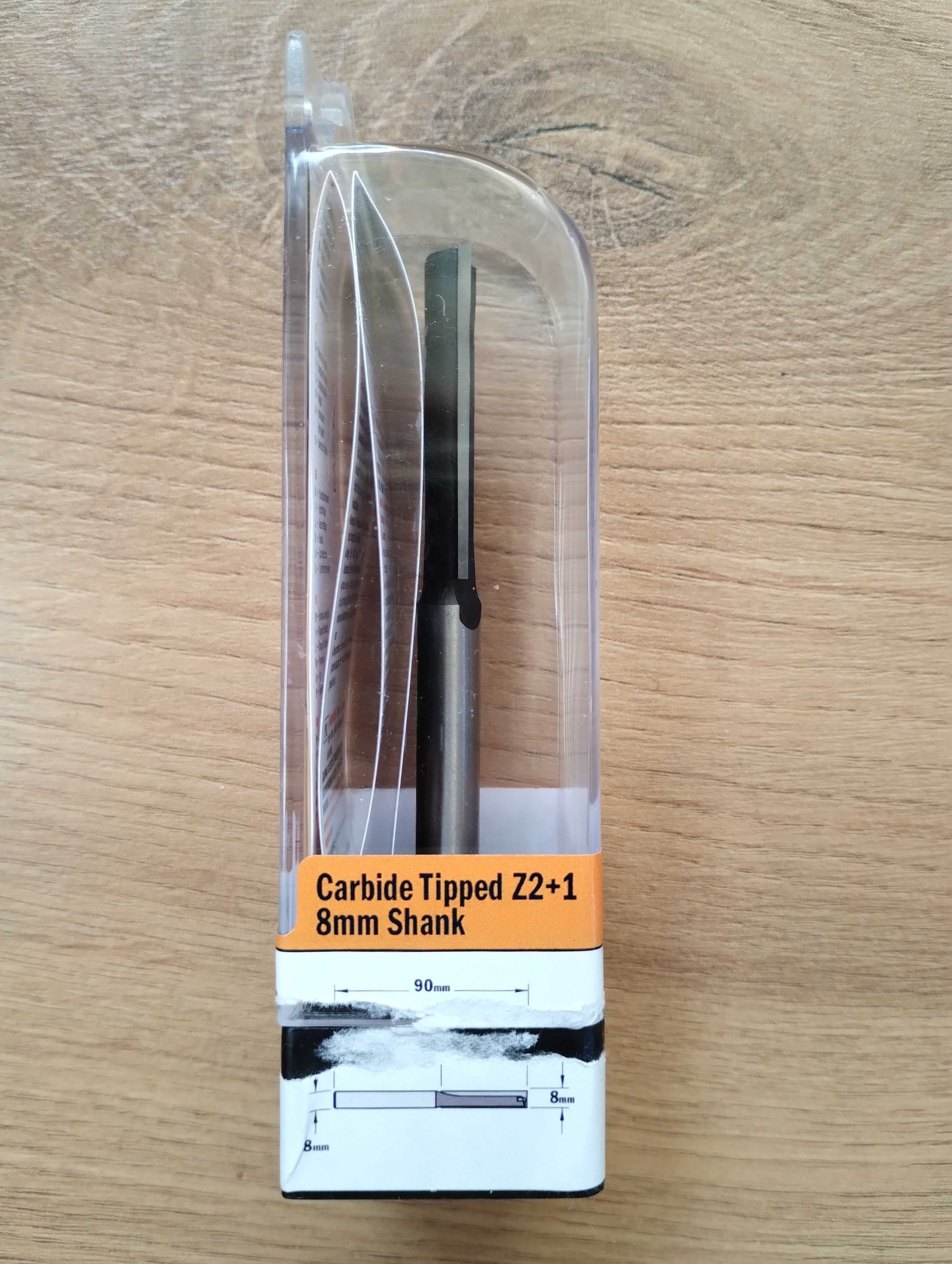 Frez prosty do drewna CMT 8mm NOWY 174.082.11 DŁUGI D8 S8 I40 L90