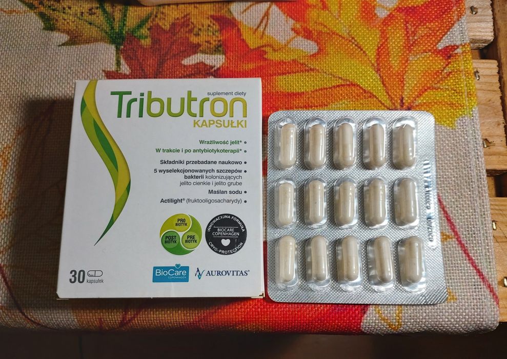 suplement diety tributron podczas brania antybiotyku