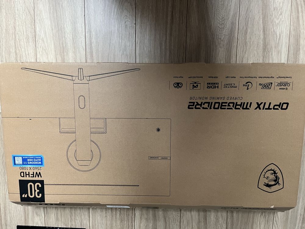 Monitor MSI Optix MAG301CR2