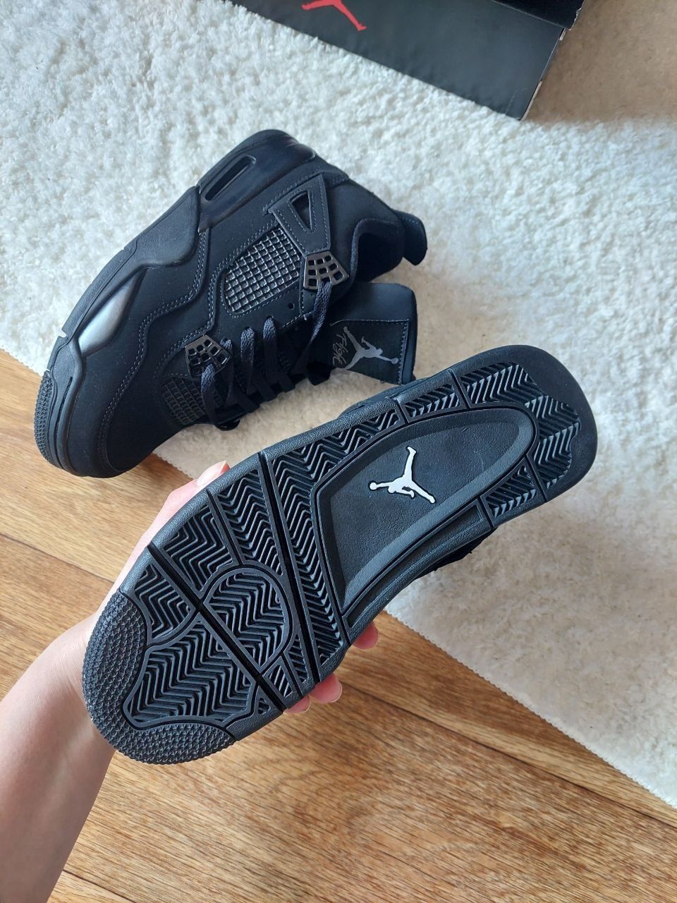 Nike Air Jordan Retro 4 Black Cat