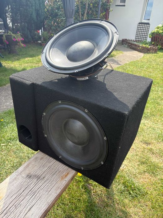 Zestaw Car Audio STX 500W + Wzmacniacz Axton C400x + Okablowanie