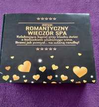 zestaw romantyczny wieczór spa