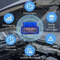 Scanner OBD2 Bluetooth Diagnóstico Auto Android, IOS E WINDOWS